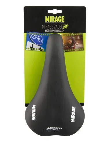Kinderzadel Mirage SB inclusief framebuisklem