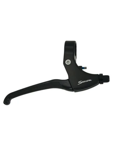 Remgreepset Saccon rollerbrake - zwart met bruine greep