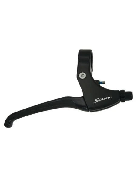 Remgreepset Saccon rollerbrake - zwart met bruine greep