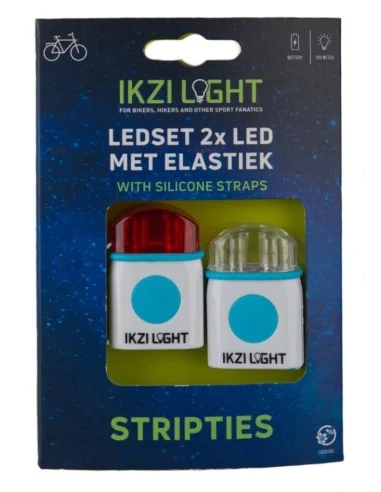 Mini Led-verlichtingsset IKZI met siliconen strap - wit