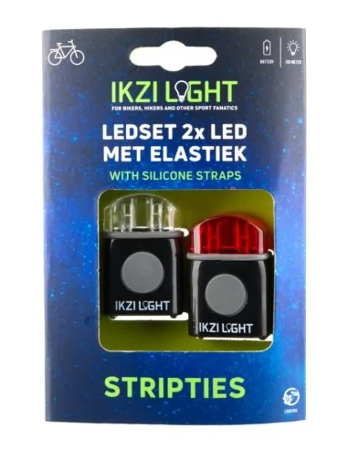 Mini Led-verlichtingsset IKZI met siliconen strap - zwart
