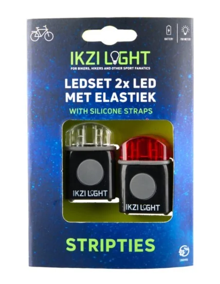 Mini Led-verlichtingsset IKZI met siliconen strap - zwart