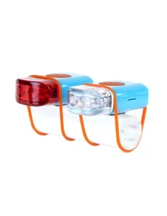 Mini Led-verlichtingsset IKZI met siliconen strap - blauw