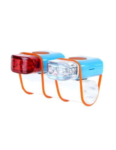 Mini Led-verlichtingsset IKZI met siliconen strap - blauw