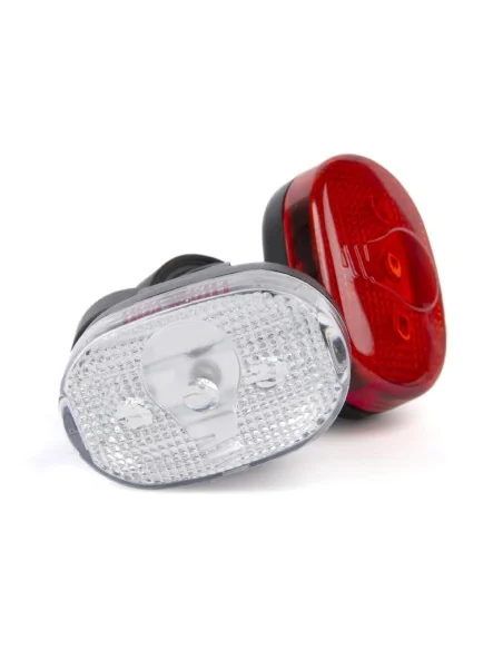 Verlichtingsset IKZI 3 x Led - rood & wit