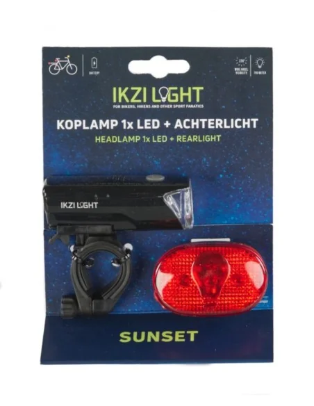 Verlichtingsset IKZI The Sunset LED - zwart