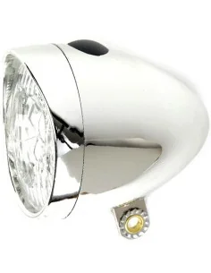 Koplamp IKZI Retro 3x LED - chroom 2