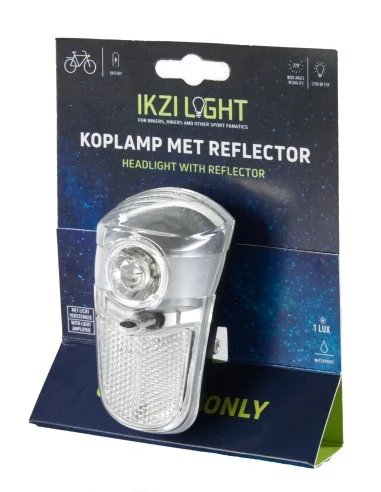 Koplamp IKZI One Eye Only 1W-LED op kroonbout