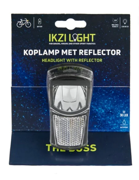 Koplamp IKZI The Boss 1W LED 30 Lux