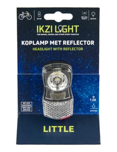 Koplamp IKZI Little 1x1W LED - chroom