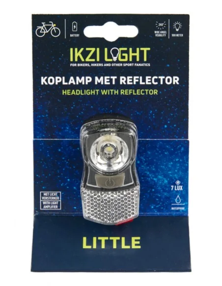 Koplamp IKZI Little 1x1W LED - chroom