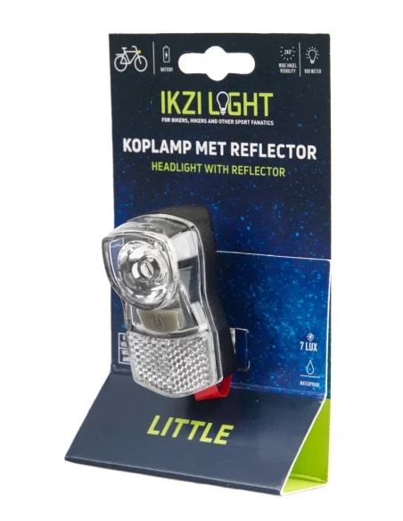 Koplamp IKZI Little 1x1W LED - chroom