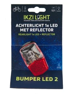 Achterlicht IKZI 1x LED met E1-goedgekeurde reflector 2
