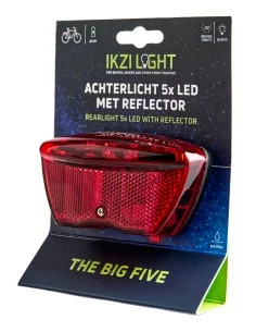 Achterlicht IKZI 5x LED inclusief reflector 2