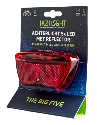 Achterlicht IKZI 5x LED inclusief reflector