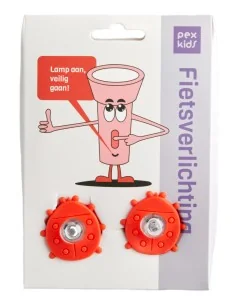 Verlichtingsset LED PexKids Lieverheersbeestje - met siliconen strap 2