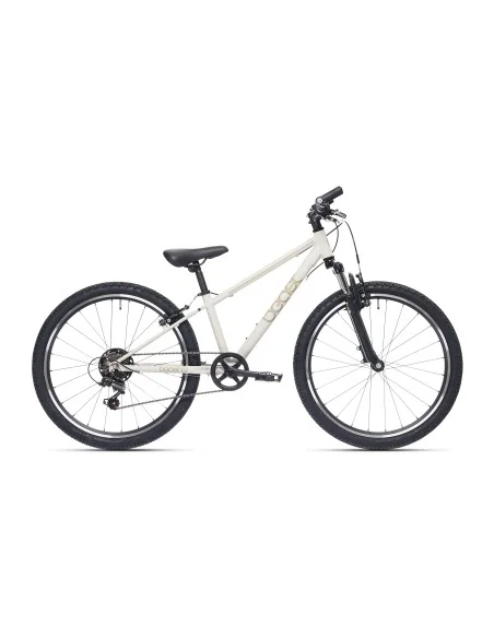 Kinderfiets Bikefun Beast 24 inch met Shimano 6 versnellingen en V-brakes - Kiezelgrijs