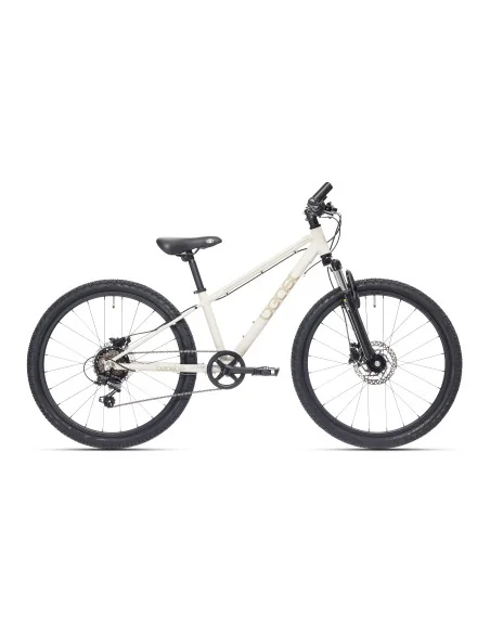 Kinderfiets Bikefun Beast 24 inch met Shimano 6 versnellingen en Disc-brakes - Kiezelgrijs
