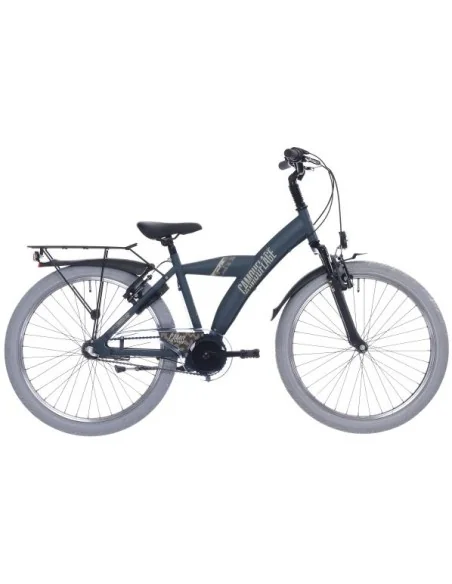 Kinderfiets 26" Bike Fun Camouflage met Shimano Nexus 3 - mat donkergroen