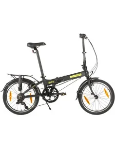 Vouwfiets Dahon Hit D6 Pitch - 20 inch - 6 speed derailleur - V Brake - Matt Black