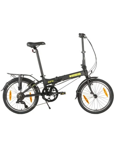 Vouwfiets Dahon Hit D6 Pitch - 20 inch - 6 speed - V Brake - Matt Black