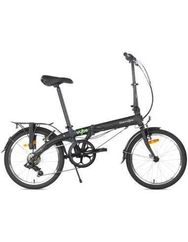 Vouwfiets Dahon Vybe D7 Shadow - 20 inch - 6 speed derailleur - V Brake - Matt Black
