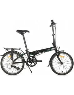 Vouwfiets Dahon Mariner D8 Jet - 20 inch - 6 speed derailleur - V Brake - Obsidian Black