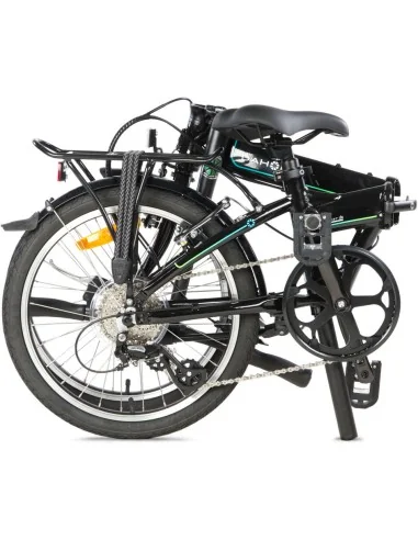 Vouwfiets Dahon Mariner D8 Jet - 20 inch - 6 speed - V Brake - Obsidian Black