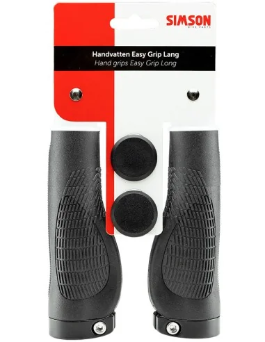 Handvatset Simson Easy Grip 130/130mm - zwart