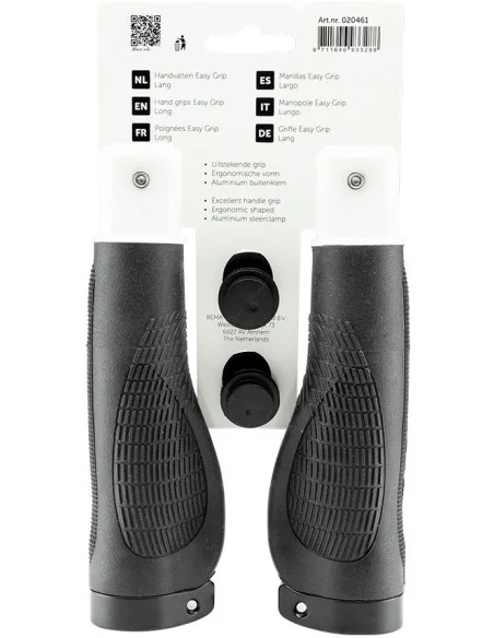 Handvatset Simson Easy Grip 130/130mm - zwart