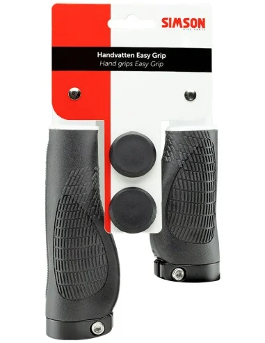 Handvatset Simson Easy Grip 130/95mm - zwart