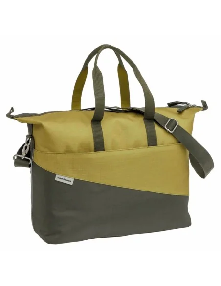 Laptoptas New Looxs Tendo 21 liter 34 x 18 x 44 cm - olijf/geel