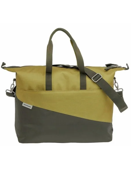 Laptoptas New Looxs Tendo 21 liter 34 x 18 x 44 cm - olijf/geel