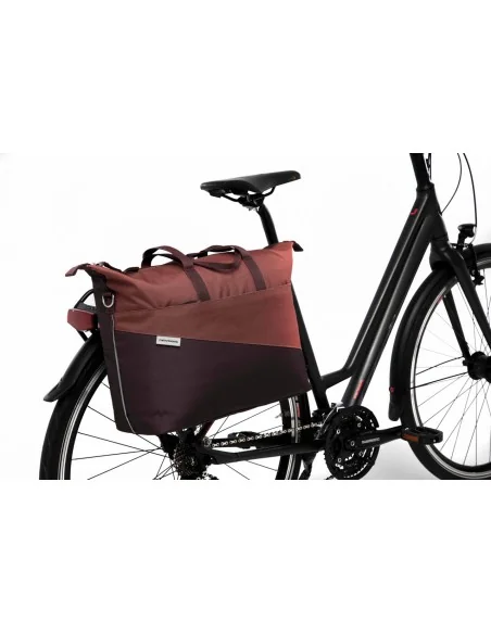 Laptoptas New Looxs Tendo 21 liter 34 x 18 x 44 cm - burgundy/rust