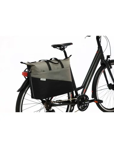 Laptoptas New Looxs Tendo 21 liter 34 x 18 x 44 cm zwart/groen