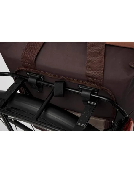 Fietsshopper New Looxs Kota 24 liter 45 x 18 x 36 cm - burgundy/rust