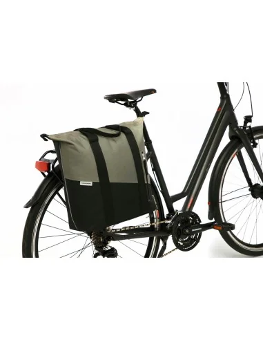 Fietsshopper New Looxs Kota 24 liter 45 x 18 x 36 cm - zwart/groen