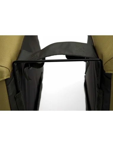 Dubbele fietstas New Looxs Joli 37 liter 38 x 18 x 29 cm (2x) - olijf/geel