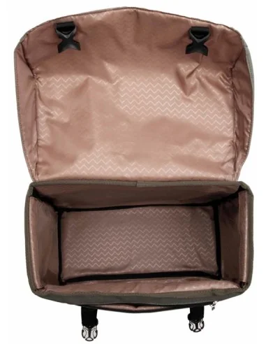 Dubbele fietstas New Looxs Joli 37 liter 38 x 18 x 29 cm (2x) - zwart/groen