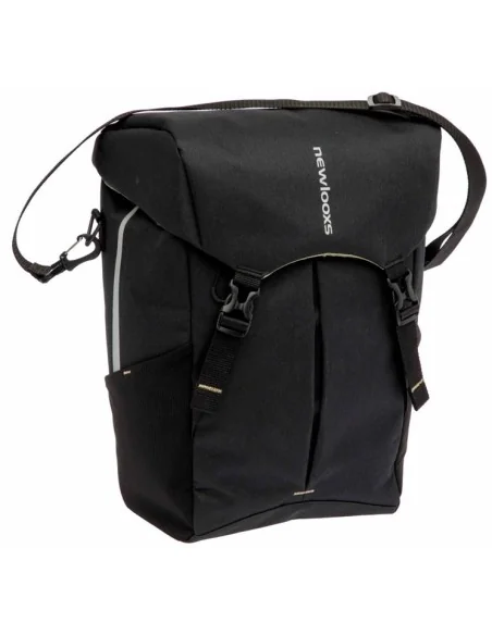 Enkele fietstas New Looxs Sports 20 liter 32 x 18 x 40 cm - zwart