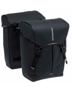 Dubbele fietstas New Looxs Sports 40 liter 32 x 18 x 40 cm(2x) - zwart