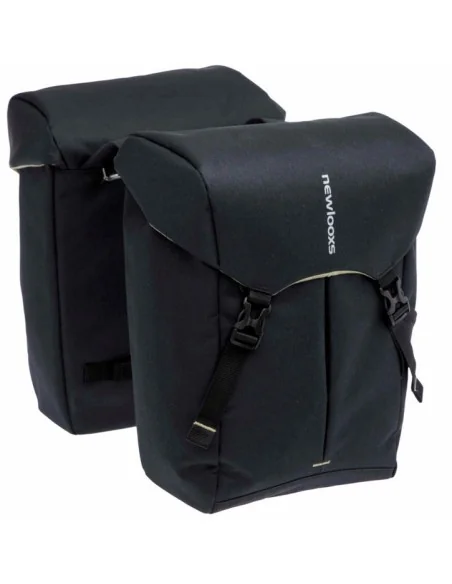 Dubbele fietstas New Looxs Sports 40 liter 32 x 18 x 40 cm(2x) - zwart