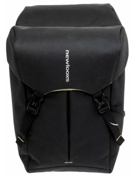 Dubbele fietstas New Looxs Sports 40 liter 32 x 18 x 40 cm(2x) - zwart