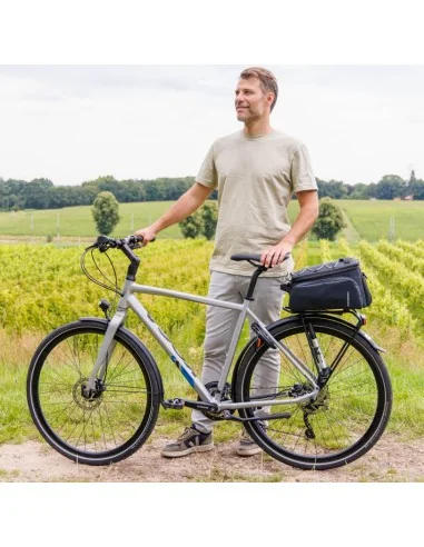 Bagagedragertas New Looxs Sports RT2 31 liter 34,5 x 24 x 20 cm - zwart