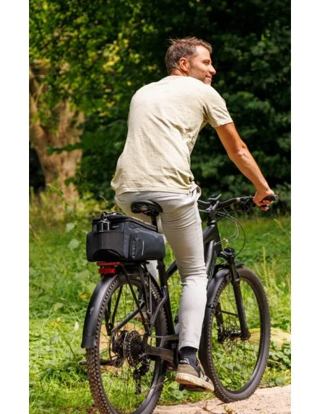 Bagagedragertas New Looxs Sports RT2 31 liter 34,5 x 24 x 20 cm - zwart