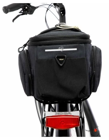 Bagagedragertas New Looxs Sports 29 liter 34.5 x 24 x 20 cm - zwart