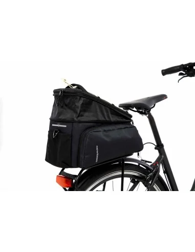 Bagagedragertas New Looxs Sports 29 liter 34.5 x 24 x 20 cm - zwart