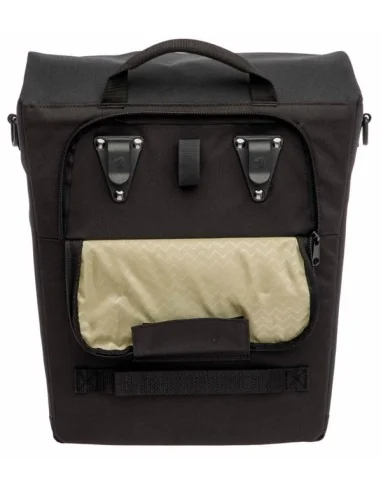 Enkele fietstas New Looxs Tulum 16 liter 35 x 17 x 37cm - zwart