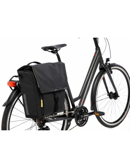 Enkele fietstas New Looxs Tulum 16 liter 35 x 17 x 37cm - zwart