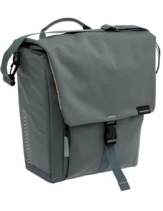 Enkele fietstas New Looxs Tulum 16 liter 35 x 17 x 37cm - groen/grijs